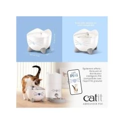 Coupon 🎁 CAT IT Fontaine a eau automatique pour chat - 2,5 L - Vert 😀 -Promos Chat Boutique 0022517437186 3