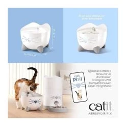 Coupon 🎁 CAT IT Fontaine a eau automatique pour chat - 2,5 L - Vert 😀 -Promos Chat Boutique 0022517437186 6