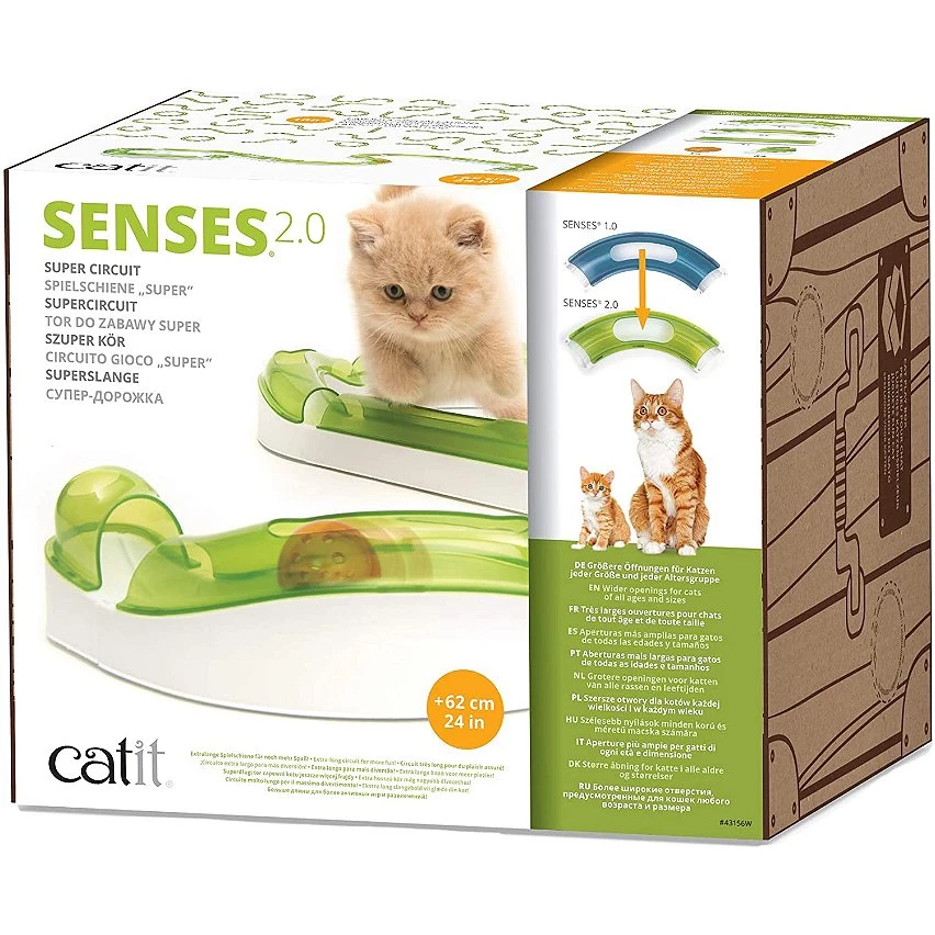 De gros 😀 Catit - Sense Super Circuit Vague pour chat ❤️ 1 De gros 😀 Catit - Sense Super Circuit Vague pour chat ❤️