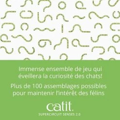 De gros 😀 Catit - Sense Super Circuit Vague pour chat ❤️ 10 De gros 😀 Catit - Sense Super Circuit Vague pour chat ❤️ -Promos Chat Boutique 022517431566 4