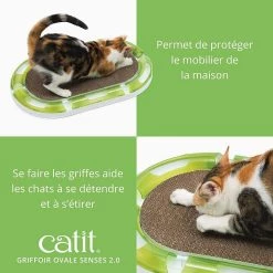 Budget 🎁 Catit - Griffoir Senses 2.0 Oval Scratcher 🔥 8 Budget 🎁 Catit - Griffoir Senses 2.0 Oval Scratcher 🔥 -Promos Chat Boutique 022517431702 4