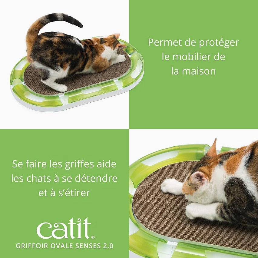 Budget 🎁 Catit - Griffoir Senses 2.0 Oval Scratcher 🔥 4 Budget 🎁 Catit - Griffoir Senses 2.0 Oval Scratcher 🔥 – Image 4