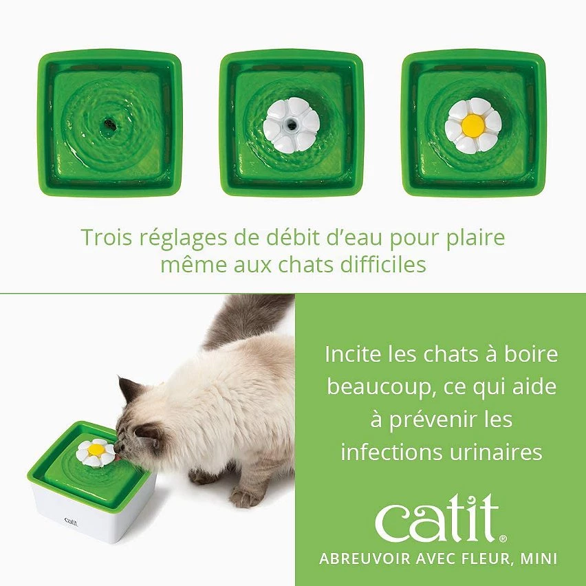 Le moins cher 🌟 catit Mini Fontaine à fleurs 1,5L 🌟 4 Le moins cher 🌟 catit Mini Fontaine à fleurs 1,5L 🌟 – Image 4