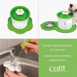 Acheter 🔔 Catit Fontaine à fleurs Vert 3L 🌟 12 Acheter 🔔 Catit Fontaine à fleurs Vert 3L 🌟 -Promos Chat Boutique 022517437421 6