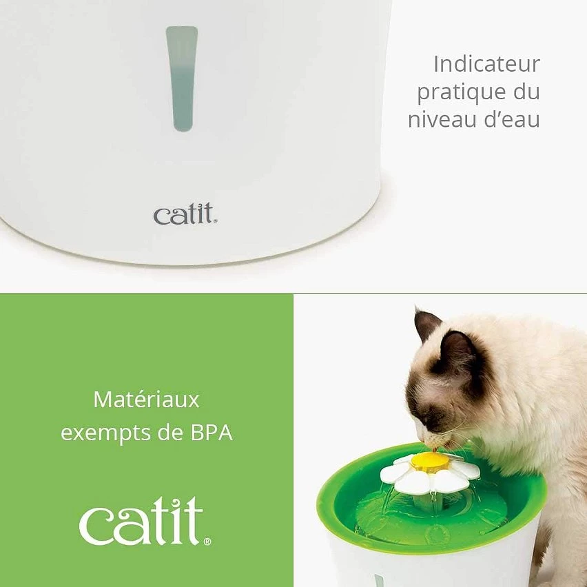 Acheter 🔔 Catit Fontaine à fleurs Vert 3L 🌟 7 Acheter 🔔 Catit Fontaine à fleurs Vert 3L 🌟 – Image 7