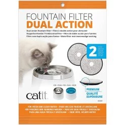 Grosses soldes ✨ Catit Cat it Recharge de Fontaine pour Chat 2 Pièce ❤️