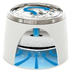 Budget ⭐ Catit - Fontaine Blanche avec Fleur - 2 litres 🎁 7 Budget ⭐ Catit - Fontaine Blanche avec Fleur - 2 litres 🎁 -Promos Chat Boutique 022517500538 4