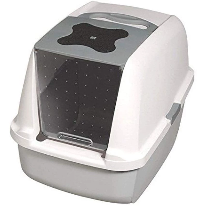 Budget ⭐ Catit - Maison de toilette Blanc Gris 🔥 1 Budget ⭐ Catit - Maison de toilette Blanc Gris 🔥