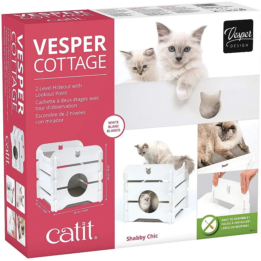 Coupon 🧨 Catit - Vesper Cottage Chat Blanc 🌟 4 Coupon 🧨 Catit - Vesper Cottage Chat Blanc 🌟 – Image 4