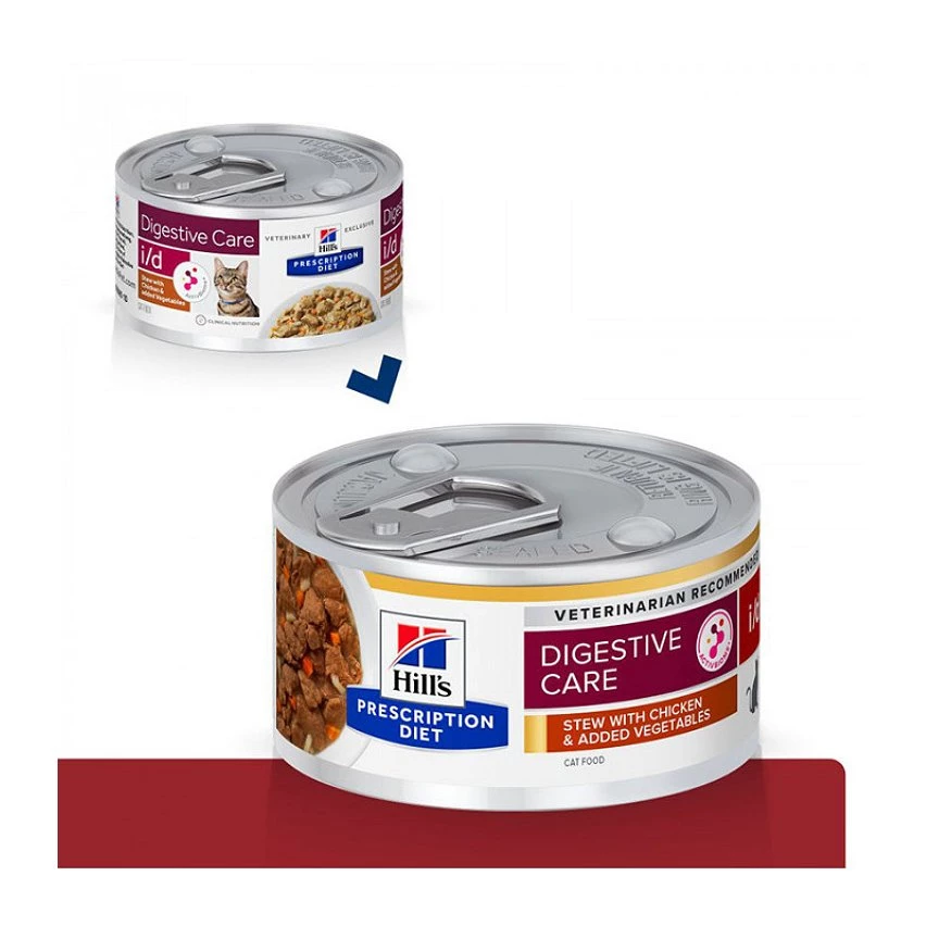 Tout neuf đ§š HILL'S Prescription Diet - PĂątĂ©e I/D Digestive MijotĂ©s poulet et lĂ©gumes Chat 24x82g đ 2 Tout neuf đ§š HILL'S Prescription Diet - PĂątĂ©e I/D Digestive MijotĂ©s poulet et lĂ©gumes Chat 24x82g đ â Image 2