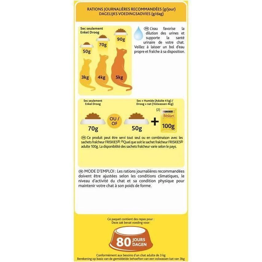 Meilleur prix ⭐ Purina Friskies FRISKIES Croquettes - Au poulet et aux légumes - Pour chat adulte - 4 kg 😍 4 Meilleur prix ⭐ Purina Friskies FRISKIES Croquettes - Au poulet et aux légumes - Pour chat adulte - 4 kg 😍 – Image 4