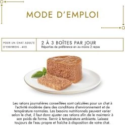 Tout neuf 🎉 Secret de Gourmet Gourmet les Mousselines - Patée pour chat adulte - Poulet, Saumon, Rognons, Lapin - Pack de 8 - 12x85gr ✔️ -Promos Chat Boutique 3222270550673 3