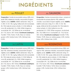 Tout neuf 🎉 Secret de Gourmet Gourmet les Mousselines - Patée pour chat adulte - Poulet, Saumon, Rognons, Lapin - Pack de 8 - 12x85gr ✔️ -Promos Chat Boutique 3222270550673 4