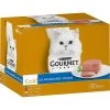 Coupon ✨ Purina Gourmet Les Mousselines - Pâtée chat adulte Lapin, Boeuf, Veau, Agneau 24x85g - Pack 4 🎉