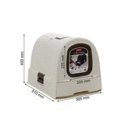 Bon marché 🌟 CURVER Maison de toilette - Blanc ivoire - Pour chat 😉 -Promos Chat Boutique 3253920615015 3