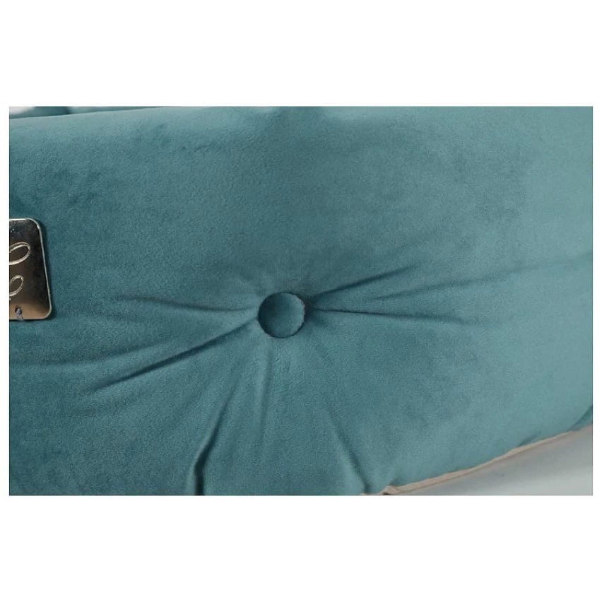 Acheter ❤️ Corbeille Chambord ZOLUX pour chat - Velours Chesterfield - Diamètre 41cm - Vert paon - 500243 ✔️ 5 Acheter ❤️ Corbeille Chambord ZOLUX pour chat - Velours Chesterfield - Diamètre 41cm - Vert paon - 500243 ✔️ – Image 5