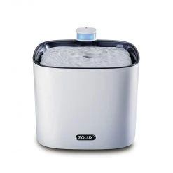 Le moins cher 🎁 Zolux Fontaine silencieuse IGUAZU. 3 litres. pour chats et petits chiens. port USB. 🎁