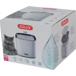 Le moins cher 🎁 Zolux Fontaine silencieuse IGUAZU. 3 litres. pour chats et petits chiens. port USB. 🎁 -Promos Chat Boutique 3336025743484 5