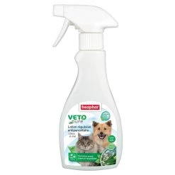 Grosses soldes 🎉 Beaphar Lotion répulsive antiparasitaire VETOpure : 250 ml 🛒