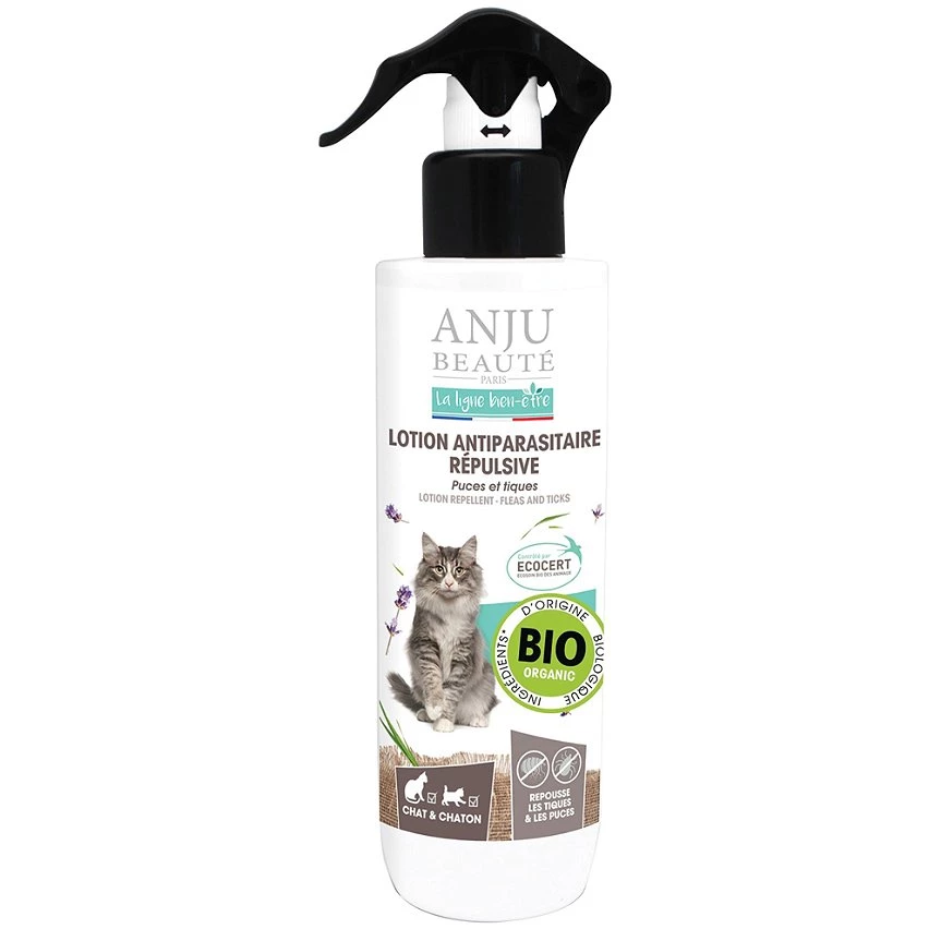 Grosses soldes 👍 Anju Beauté Lotion antiparasitaire pour chat Anju : 250 ml 💯 1 Grosses soldes 👍 Anju Beauté Lotion antiparasitaire pour chat Anju : 250 ml 💯