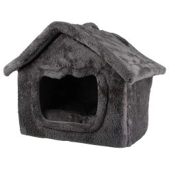 Promo 🥰 Cat's Fashion Maison Pour Chat Et Chiens Daily Couleur : Gris 🔔
