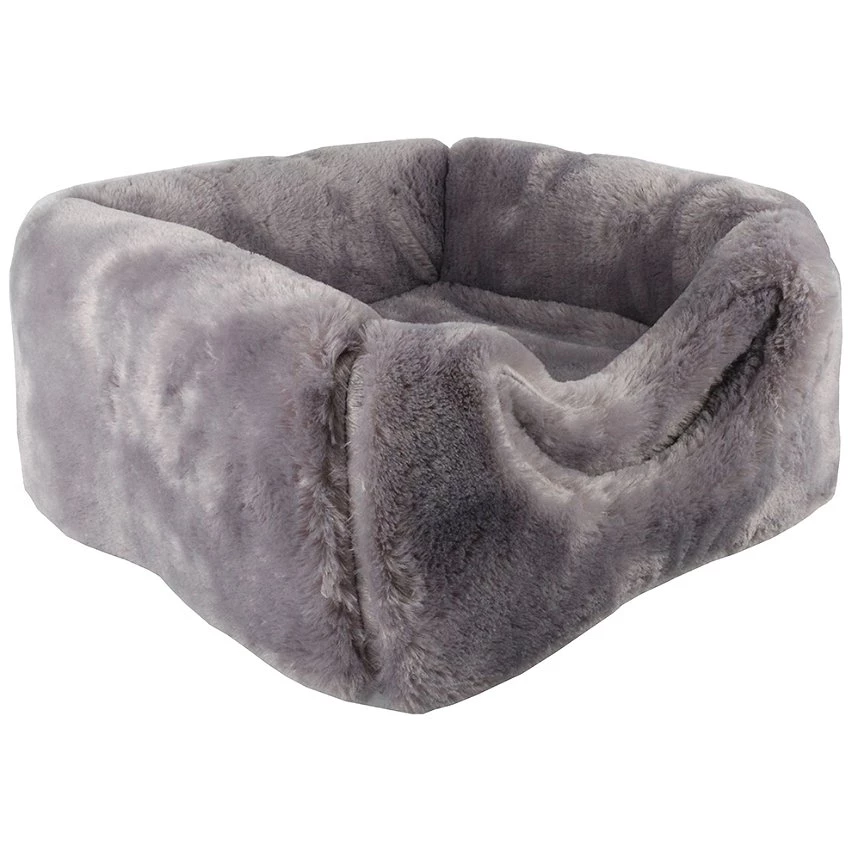 Promo 🎁 Cat's Fashion Igloo Pour Chat Pelty Couleur : Gris 🥰 2 Promo 🎁 Cat's Fashion Igloo Pour Chat Pelty Couleur : Gris 🥰 – Image 2