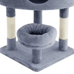 Bon marché 😀 Beaurivage Arbre à chat TEDDYANT coloris anthracite 44.5 x 44.5 x 110 cm 💯 -Promos Chat Boutique 3584179059528 4