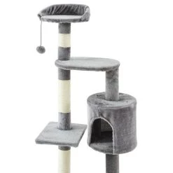 Acheter 🤩 Alo Arbre a chat Joe - 40x40x114cm - Gris 💯 -Promos Chat Boutique 3612401720752 4