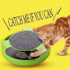Acheter ❤️ Wewoo Jouet pour Animaux Le plastique de chat d'approvisionnements d'animal familier attrapent les jouets interactifs de plate-forme de souris 👍 -Promos Chat Boutique 3615611152726 7