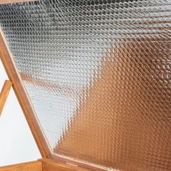 Le moins cher 🔥 IDMARKET Niche autochauffante en bois pour chat avec porte et fenêtre 😍 -Promos Chat Boutique 3662897034772 6