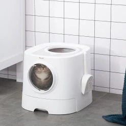 Les meilleures critiques de ⭐ Pawhut Maison de toilette litière pour chat double porte battante et supérieure - pelle fournie - PE blanc 👍 10 Les meilleures critiques de ⭐ Pawhut Maison de toilette litière pour chat double porte battante et supérieure - pelle fournie - PE blanc 👍 -Promos Chat Boutique 3662970103982 4