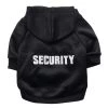 Remise ❤️ Totalcadeau Sweat déguisement pour animal de compagnie Security chien et chat 🔔
