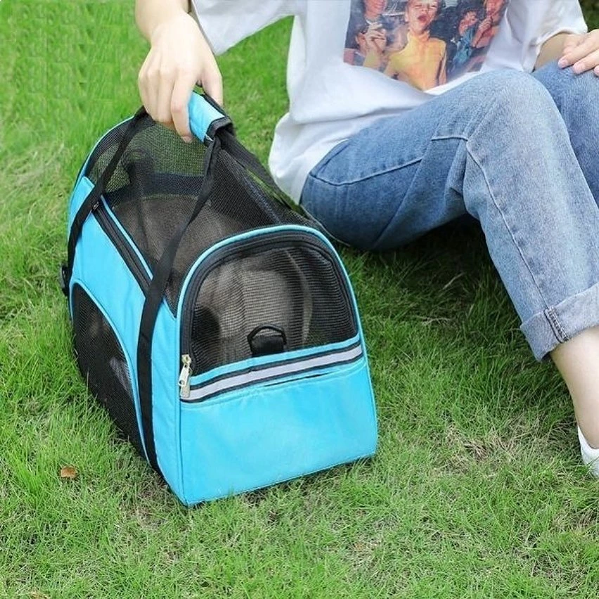 Nouveau 🎁 Totalcadeau Sac de Transport pour animal de compagnie chien et chat déguisement bleu 🥰 2 Nouveau 🎁 Totalcadeau Sac de Transport pour animal de compagnie chien et chat déguisement bleu 🥰 – Image 2