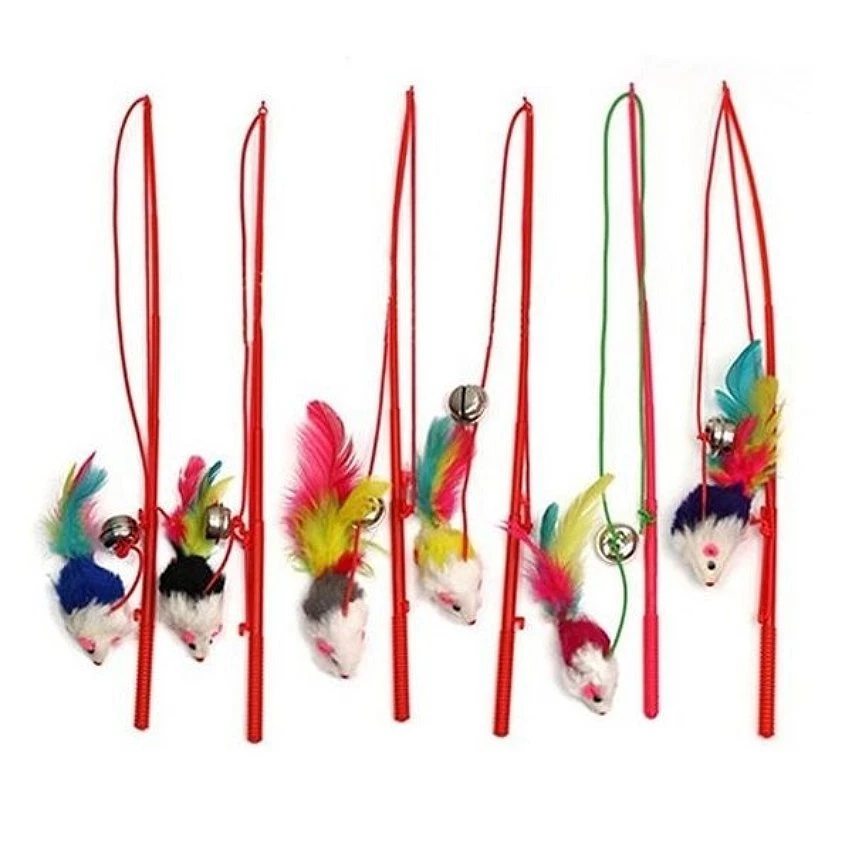 Top 10 🧨 Totalcadeau Jouet canne à pêche pour chat corde souris et grelot 🤩 2 Top 10 🧨 Totalcadeau Jouet canne à pêche pour chat corde souris et grelot 🤩 – Image 2