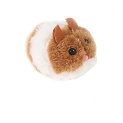 Budget ⭐ Totalcadeau Hamster vibrant jouet pour chat fonctionnant sans pile marron 💯