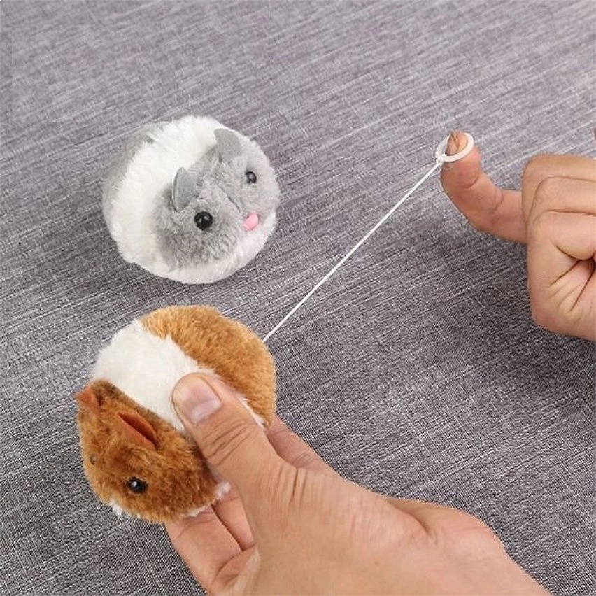 Budget ⭐ Totalcadeau Hamster vibrant jouet pour chat fonctionnant sans pile marron 💯 3 Budget ⭐ Totalcadeau Hamster vibrant jouet pour chat fonctionnant sans pile marron 💯 – Image 3