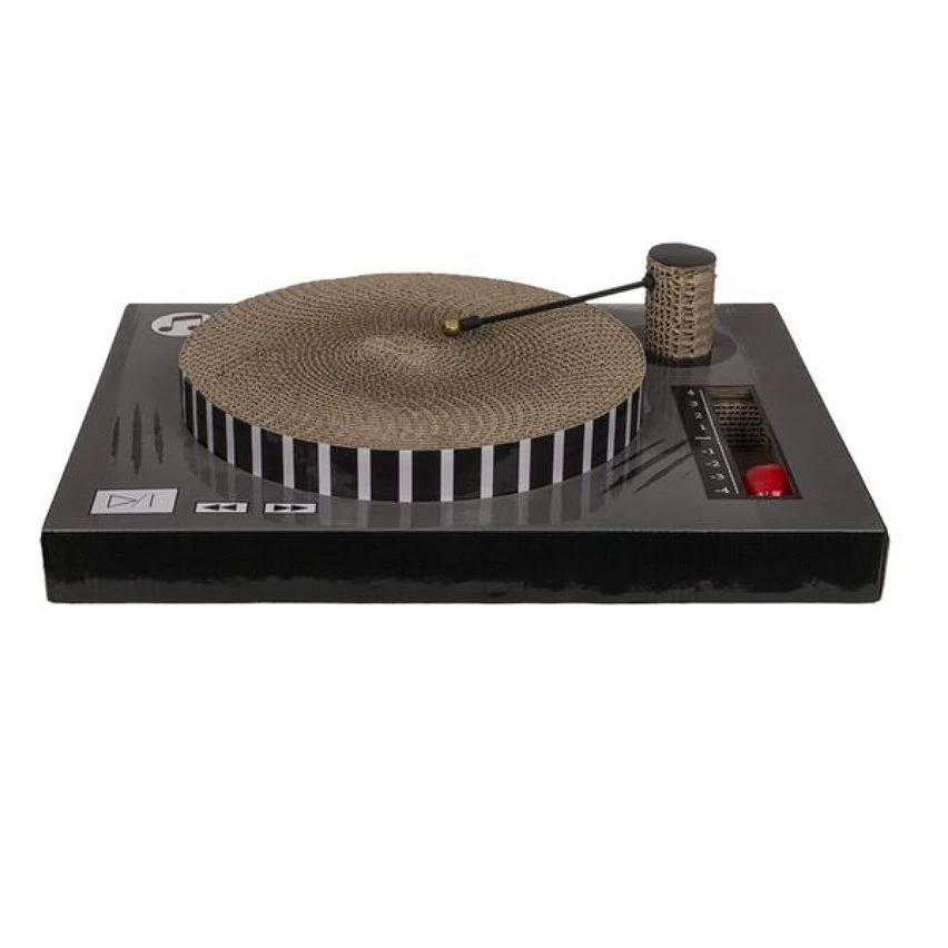 Promo 🎁 Totalcadeau Griffoir Platine de DJ pour chat jeu 👏 1 Promo 🎁 Totalcadeau Griffoir Platine de DJ pour chat jeu 👏