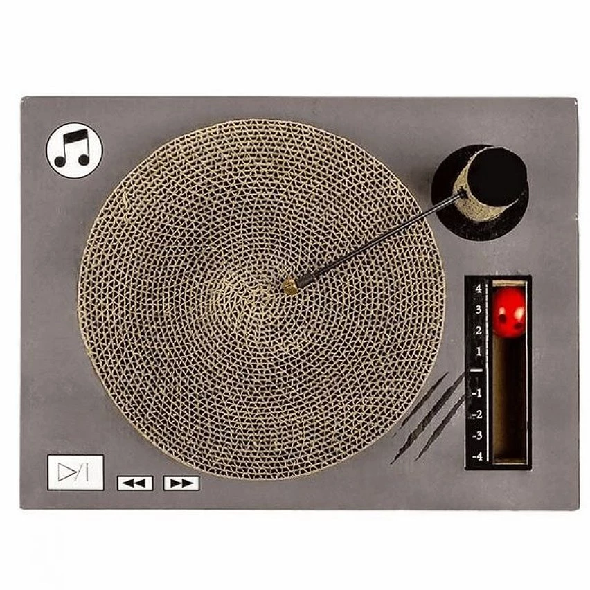 Promo 🎁 Totalcadeau Griffoir Platine de DJ pour chat jeu 👏 2 Promo 🎁 Totalcadeau Griffoir Platine de DJ pour chat jeu 👏 – Image 2