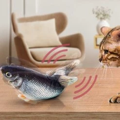 Bon marché 🧨 SHOP-STORY - FLIPPITYFISH : Jouet Poisson Interactif et Dansant Inédit pour Chat 🧨 -Promos Chat Boutique 3683080516066 6