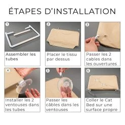 Offres 🌟 SHOP-STORY - CAT BED : Hamac de Fenêtre pour Chat ⭐ -Promos Chat Boutique 3683080518411 7