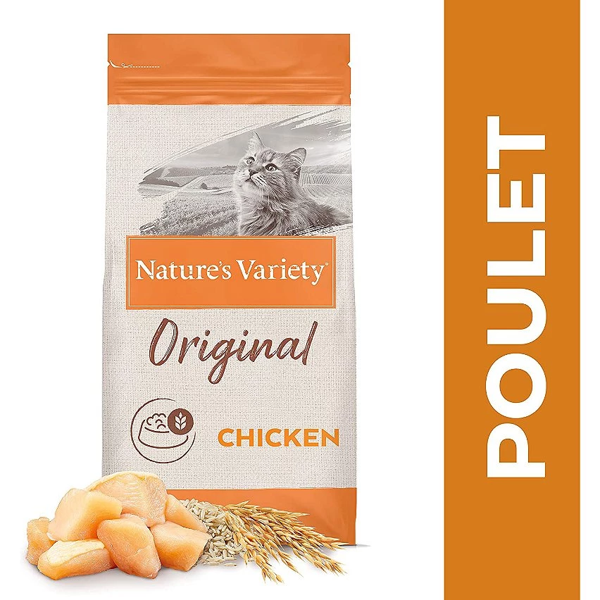 Meilleure affaire 🔥 Nature's Variety - Croquette Orignal pour Chat Adult - Poulet 🌟 2 Meilleure affaire 🔥 Nature's Variety - Croquette Orignal pour Chat Adult - Poulet 🌟 – Image 2