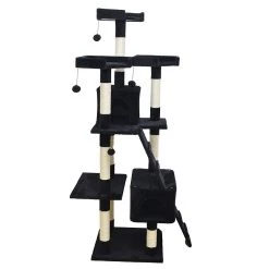 Coupon ⌛ Oh My Cat Arbre à chat Palerme Noir 👏