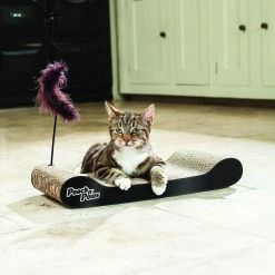 Les meilleures critiques de 😍 Grattoir pour chats Perfect Griffes - Venteo™ – Tapis a gratter pour griffes - En carton - Adulte - Avec herbe à chat et plumeau 🧨 -Promos Chat Boutique 3700421906321 4