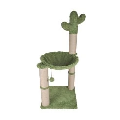 Grosses soldes 🔥 Homea Arbre a chat cactus jute avec griffoir et hamac 🎉