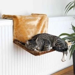 Coupon 👍 Trixie Lit radiateur brun, 45 × 24 × 31 cm pour chat ✔️ -Promos Chat Boutique 3701451006739 3