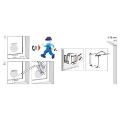 Budget ❤️ Trixie Chatière 4 positions 27 × 26 cm extérieure grise pour chat 🧨 7 Budget ❤️ Trixie Chatière 4 positions 27 × 26 cm extérieure grise pour chat 🧨 -Promos Chat Boutique 3701451009235 4