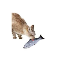 Acheter 🔔 Passionimaux59 Jouet Pour Chat Poisson avec herbe à chat Cataire Saveur Menthe antistress ✨ -Promos Chat Boutique 3701491705937 3