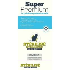 Offres ❤️ Croquette Nutrivet Super Premium Chat Adulte Stérilisé 🎉