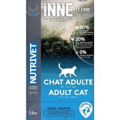 Offres 🔔 Croquette Nutrivet INNE pour Chat Adulte - Poisson ✔️
