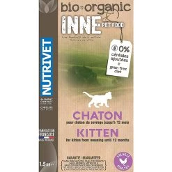 Bon marché 👍 Croquette Nutrivet INNE BIO pour Chaton 🎉